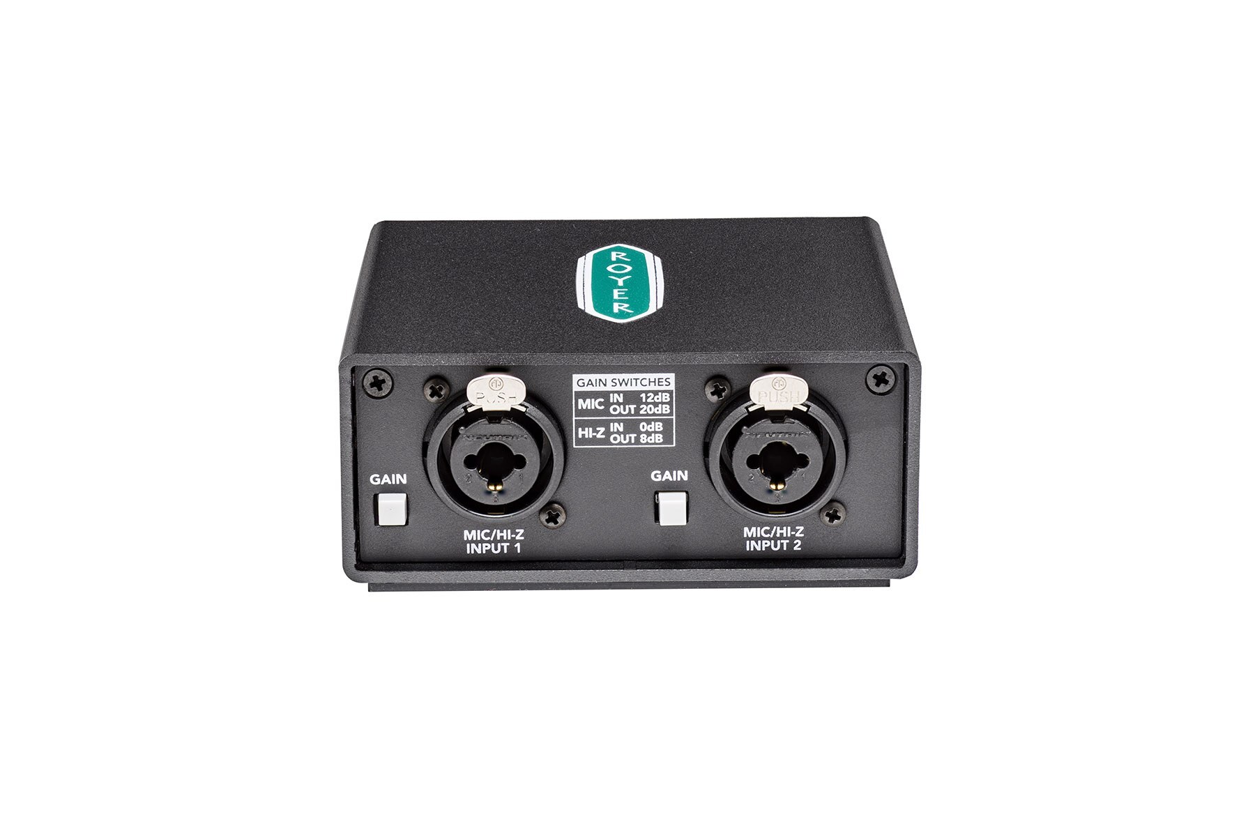 dBooster2 front panel