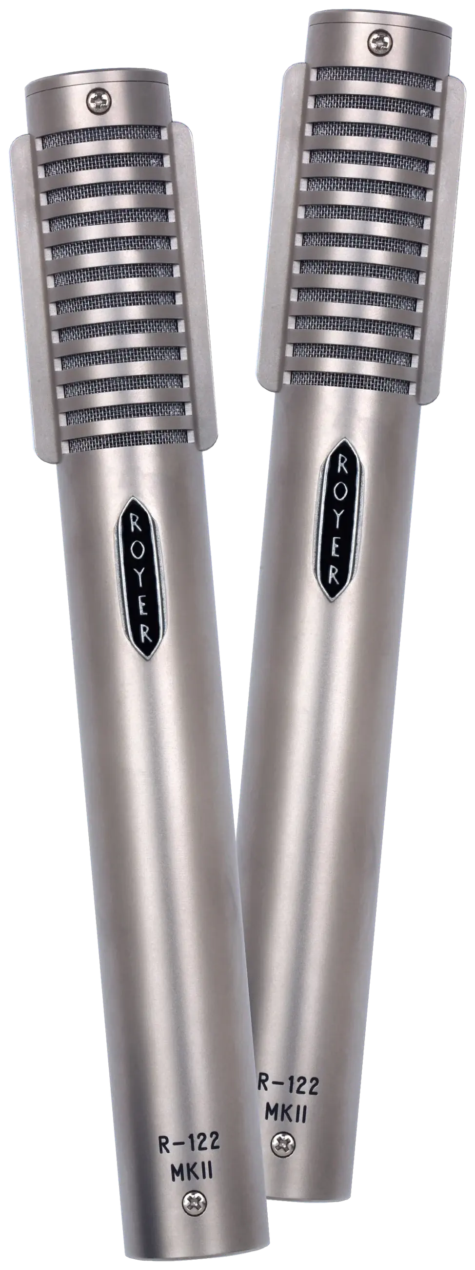 Royer R-122 MKII ribbon microphones, matched pair