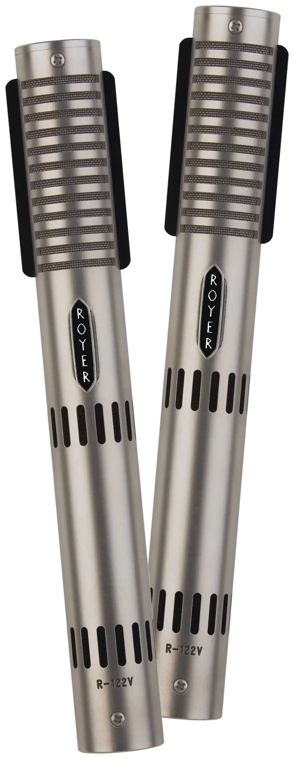 Royer R-122V ribbon microphones, matched pair
